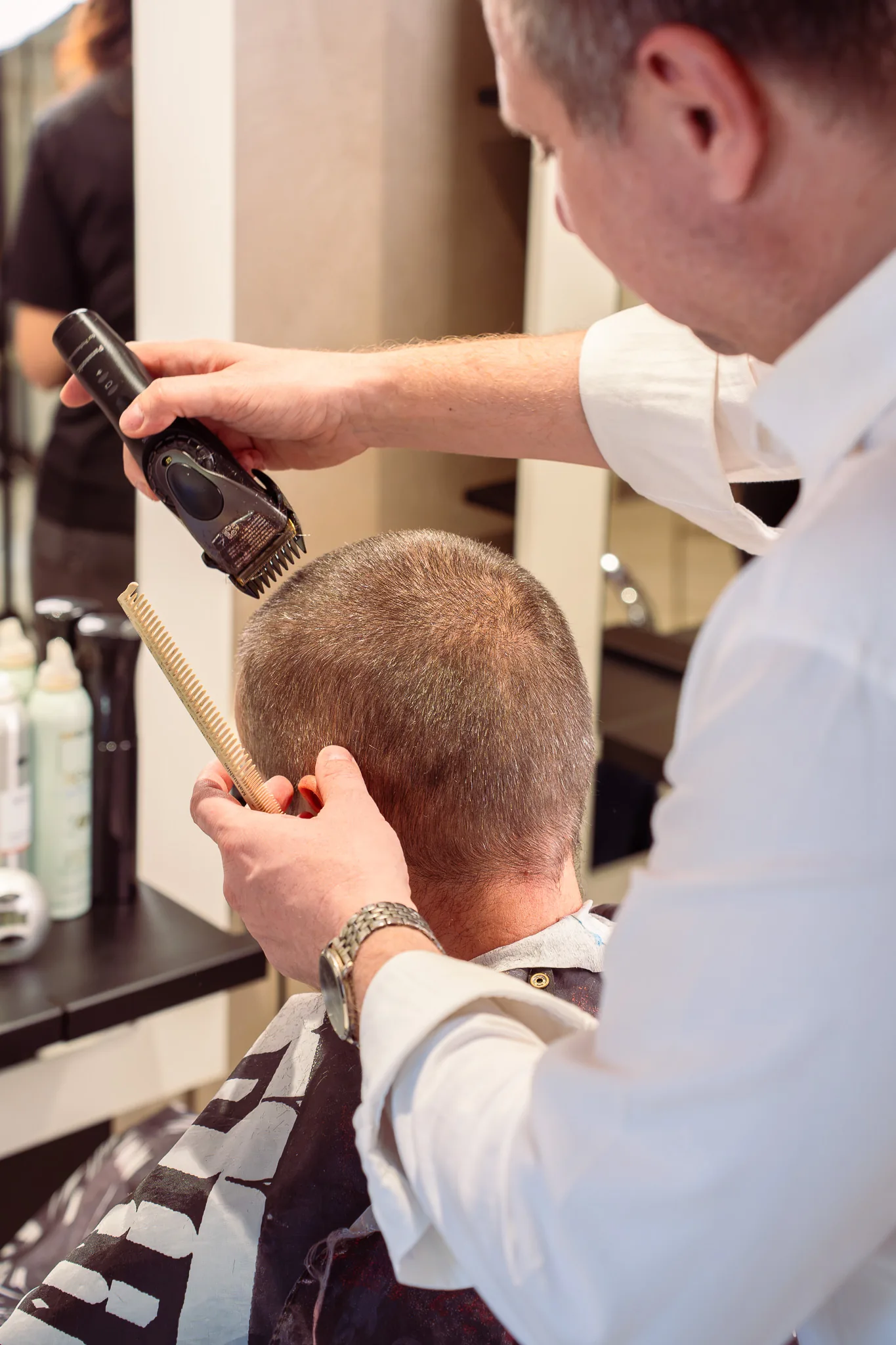 Taglio maschile da Santino Hair